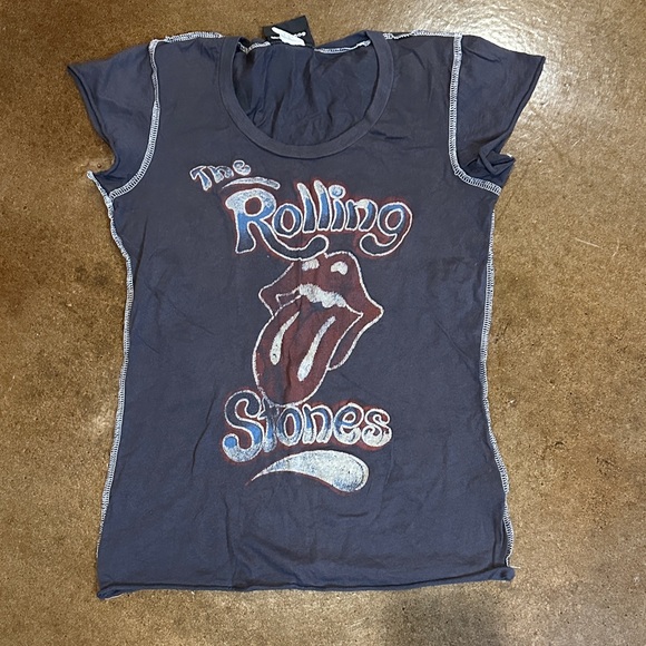 Rolling Stones Graphic T-Shirt - Grey - Picture 1 of 5